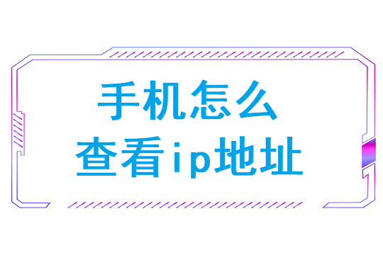手机怎么查看ip地址(手机ip地址在哪看)